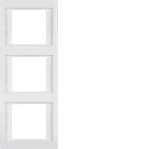 Berker 13337009 Rahmen 3fach senkrecht, K.1, polarweiß glänzend Mesch Shop Berker 13337009 Rahmen 3fach senkrecht, K.1, polarweiß glänzend Mesch Shop